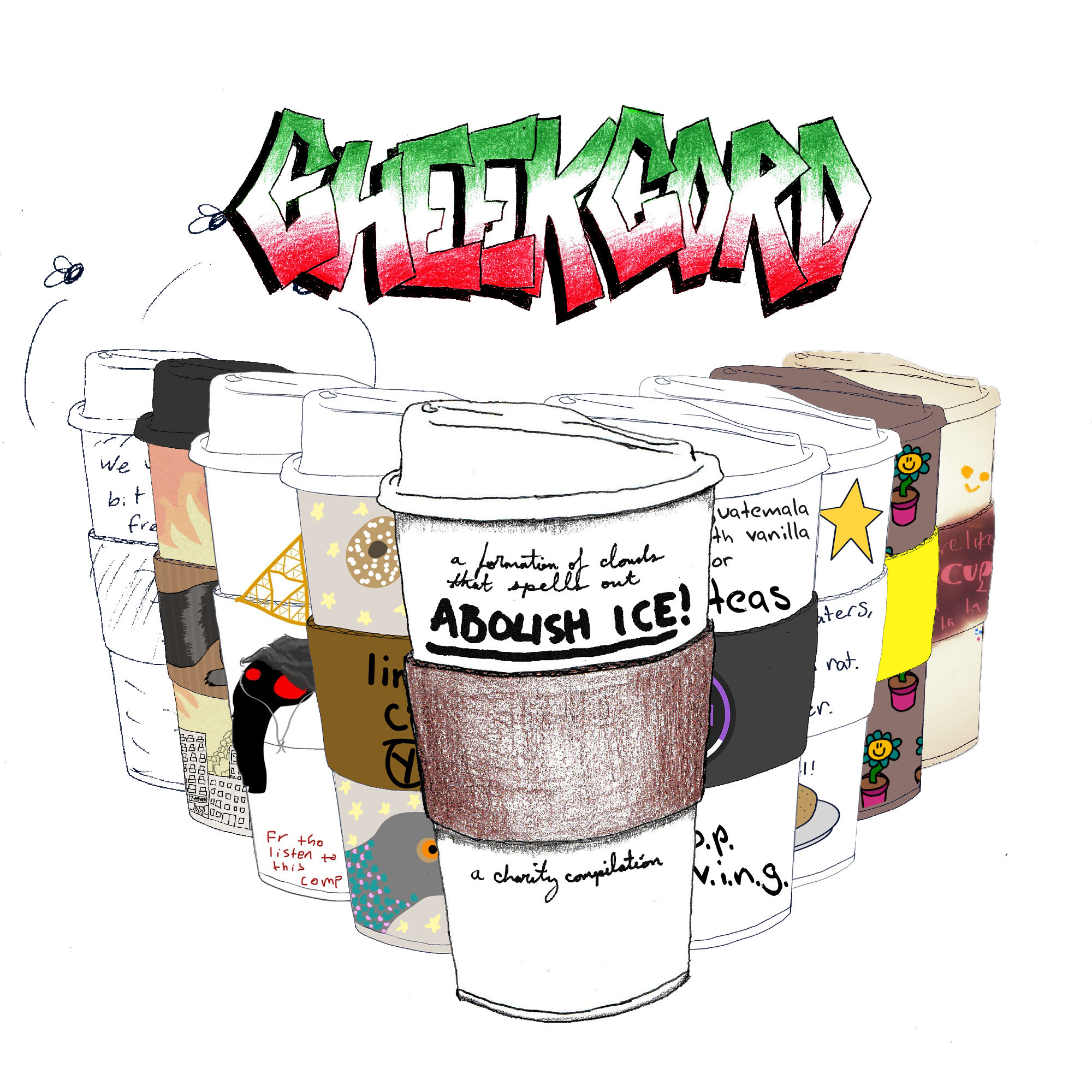 Cheekcord Charity Album 2025 Cover.